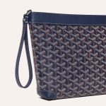 Goyard Conti Pouch Navy Blue - Image 3